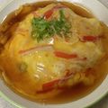 クック81NK9U☆'s cooksnap of when they made カニカマ天津飯.