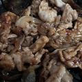 ヴィーナスけい's cooksnap of when they made 豚しゃぶ肉で柔らか生姜焼き定食♬.