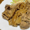 QPはにー's cooksnap of when they made 下味冷凍 豚コマしょうが焼き.
