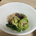 mei★az's cooksnap of when they made 簡単♫ズッキーニなすツナ塩昆布あえ.