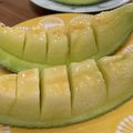 ぽろっとＱちゃん's cooksnap of when they made 朝のフルーツ　8月　メロン.