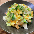 のりぞう22's cooksnap of when they made メンマと長ネギのピリ辛ふんわり卵炒め.