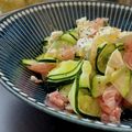 プロっコリー's cooksnap of when they made ズッキーニと生ハムのイタリアン風サラダ☆.