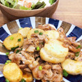 ゆゆゆぱっと's cooksnap of when they made 豚もも薄切りと長芋の甘辛炒め.