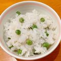 ♡ともりん's cooksnap of when they made 春色豆ご飯☆グリンピースご飯♪.
