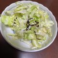 クックH86AFM☆'s cooksnap of when they made 春キャベツの塩こんぶ和え.