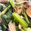 のりまきさんち。's cooksnap of when they made まいたけ小松菜ナムル　時短簡単・栄養補充.