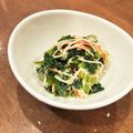 Rii♫'s cooksnap of when they made 小松菜とカニカマのマヨぽんサラダ。.