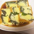おから料理は's cooksnap of when they made レンジで簡単＊大葉とチーズの甘辛厚揚げ.