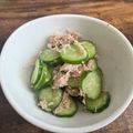 ゆーにゃ♩'s cooksnap of when they made ☆味付け不要！簡単！きゅうりの酢の物♪.