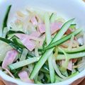 kaori238's cooksnap of when they made 簡単！きゅうり・ハム・もやしで中華サラダ.