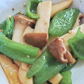 kaori238's cooksnap of when they made ✿お弁当の彩りに、ピーマンとエリンギ炒め.