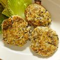 らんち☆'s cooksnap of when they made 白あえの素で、豆腐ハンバーグ.