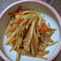 vivian1225's cooksnap of when they made 大根の皮のきんぴら(身内専用).