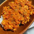 みき仔's cooksnap of when they made 簡単！カレー粉で作るキーマカレー.