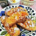 在宅勤務のおじさん's cooksnap of when they made 簡単！フランスパンでフレンチトースト！.