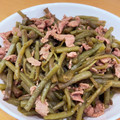 ママメイン！時々子供's cooksnap of when they made よしな（かたは）と豚の炒め煮.