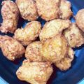 ringo19881's cooksnap of when they made 鶏挽き肉の唐揚げ風ナゲット★洗い物削減★.
