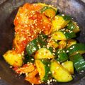 きおら+-22's cooksnap of when they made キムチときゅうり炒め.