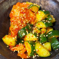 きおら+-22's cooksnap of when they made キムチときゅうり炒め.