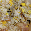 クックI1FJ57☆'s cooksnap of when they made 塩昆布としらすの和風炒飯☆彡.