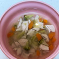 康mama's cooksnap of when they made 犬用＊ｻｻﾐと野菜のｽｰﾌﾟご飯.