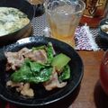 ひっこ's cooksnap of when they made 豚こまとチンゲン菜のしょうが炒め.