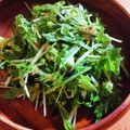 かわゆう1211's cooksnap of when they made アボカド水菜のレモンわさび醤油サラダ.