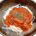 miyabi's cooksnap of when they made トマトとツナの冷やしそうめん.