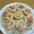 55才のおじさん's cooksnap of when they made カニかまコーンのはんぺんチーズ焼き.
