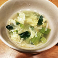 チョコミントmama's cooksnap of when they made 小松菜と卵の和風スープ.