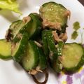 machan37's cooksnap of when they made 無限！！ツナきゅうりの梅塩昆布和え.