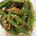 よっちゃんせっちゃん's cooksnap of when they made 簡単♪弁当にもモロッコいんげんの胡麻和え.