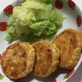 りえっ's cooksnap of when they made テリテリ♪照り焼き豆腐ハンバーグ.