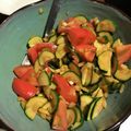 まんだちゃん's cooksnap of when they made トマトとズッキーニの中華サラダ♪.