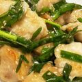 菜つ実☆ミ's cooksnap of when they made 鶏むね肉のニラ塩だれ炒め.