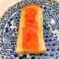 悠LOVE航's cooksnap of when they made 塩はちみつ☆スイカトースト.