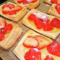 ＊いち's cooksnap of when they made いちごのカスタードパイ.