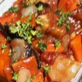 肋骨痛〜い's cooksnap of when they made 鶏むね肉なすトマト缶で。プロヴァンス風！.