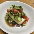 北京パンダ's cooksnap of when they made 簡単！夏野菜と豆腐のサラダ.