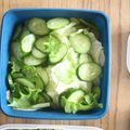 みるく茶's cooksnap of when they made レタスときゅうりのわさびドレッシング.