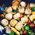 チーズナッツ's cooksnap of when they made 時短！簡単！冷凍肉だんごの酢豚風♪.