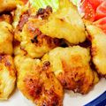 U☆kaoru's cooksnap of when they made 簡単節約☆鶏胸肉の揚げないコンソメ唐揚げ.