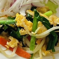 アミカママa's cooksnap of when they made ニラ玉もやし【ほんだしだけで簡単】.