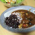 よちりん's cooksnap of when they made カレーに納豆トッピング.