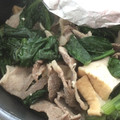 さおりん@料理特訓中's cooksnap of when they made 小松菜、厚揚げ、豚肉の中華煮.