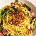 ma2pa2's cooksnap of when they made 小松菜ベーコンとえのきの鶏ガラ炒め.