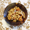 コムギ大好き's cooksnap of when they made こっくり♪こってり♪蓮根と蒟蒻の煮物.