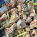 kinkinsan's cooksnap of when they made 新玉と鶏のコンソメレモンバター炒め.
