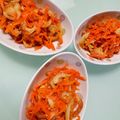 ぴこ♡'s cooksnap of when they made ちくわとにんじんのきんぴら　幼児食にも♪.